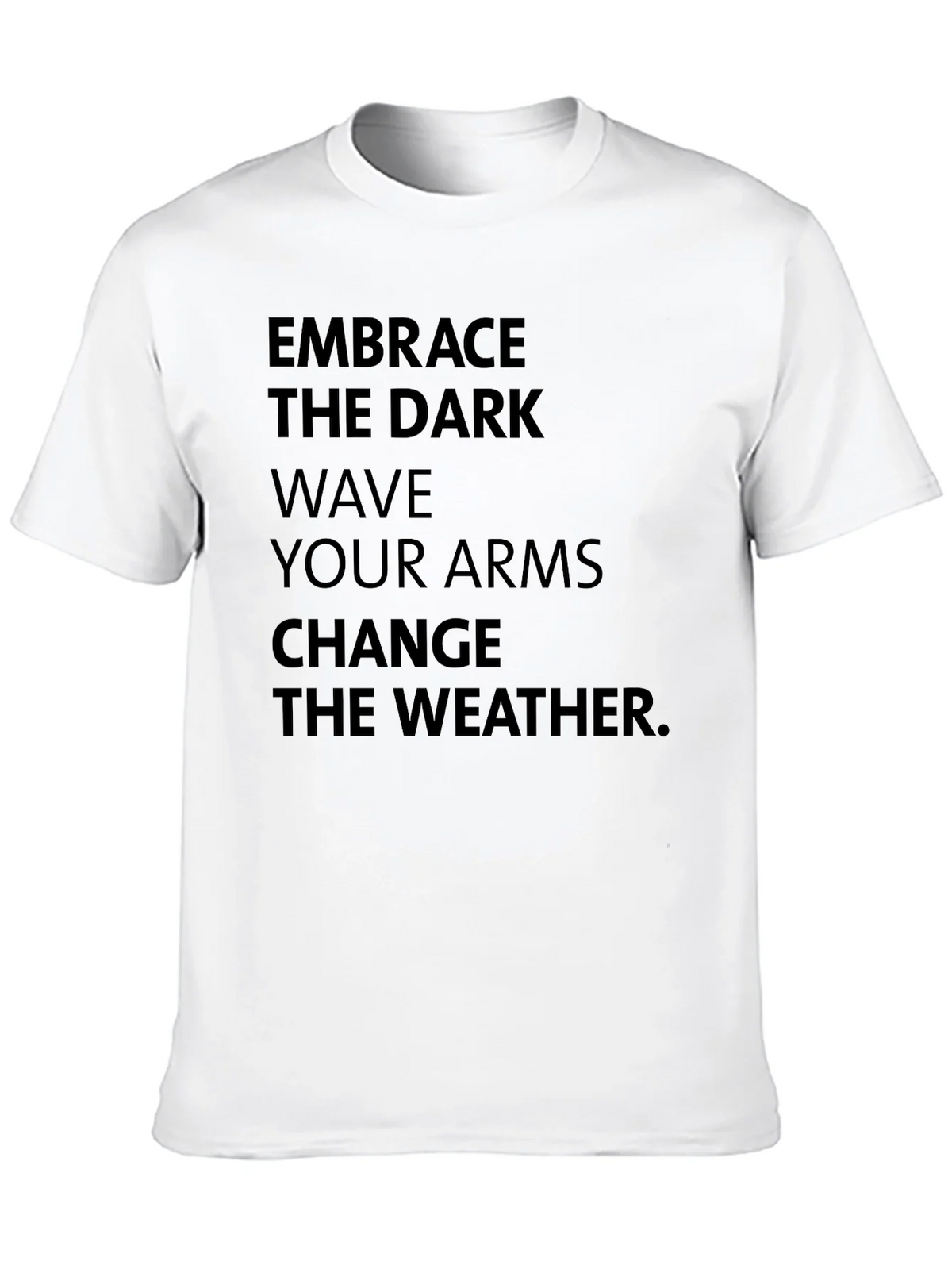 Embrace the Dark Graphic Tee - Change Weather T-Shirt product image 9