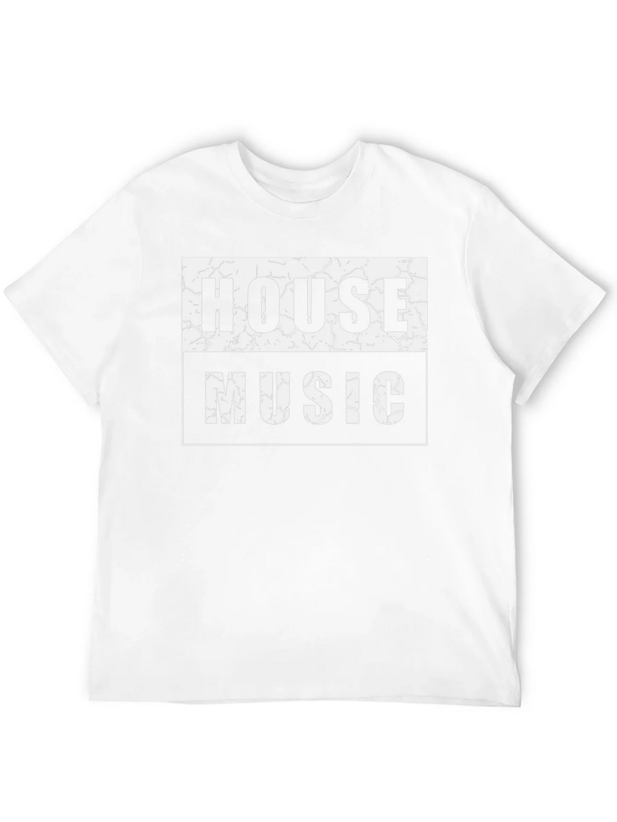 House Music Graphic T-Shirt - Black product image 11