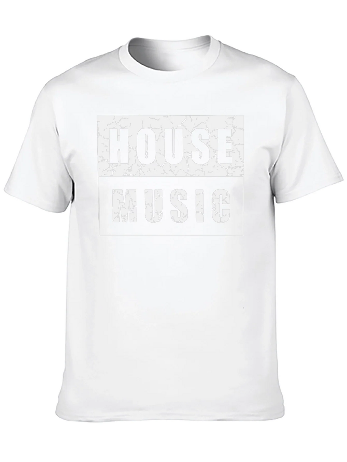 House Music Graphic T-Shirt - Black product image 9