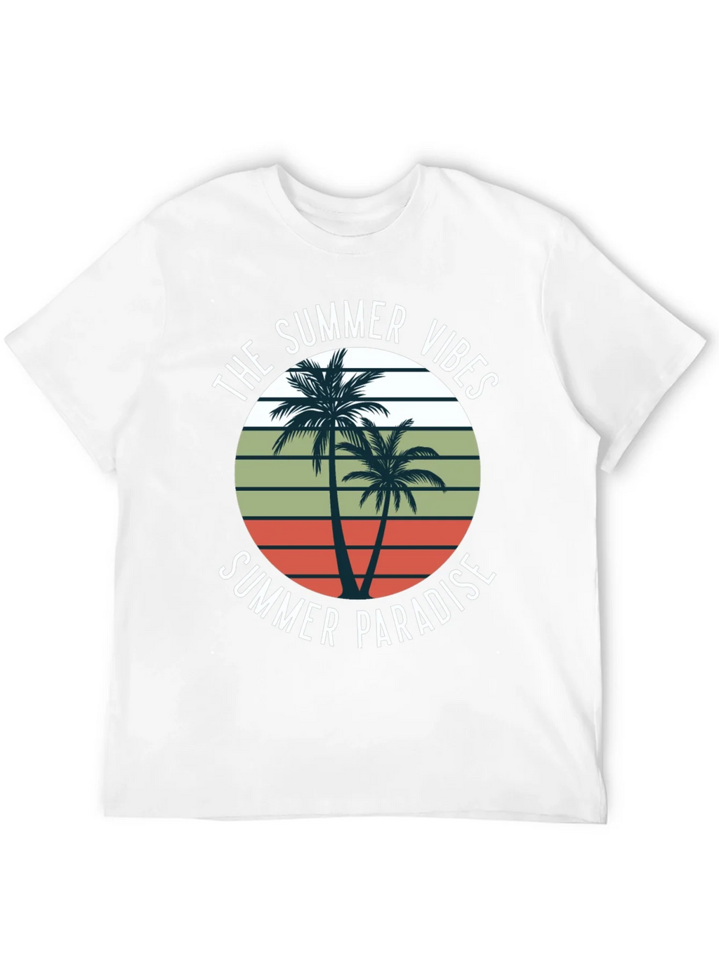 Summer Vibes Palm Tree Graphic T-Shirt product image 6