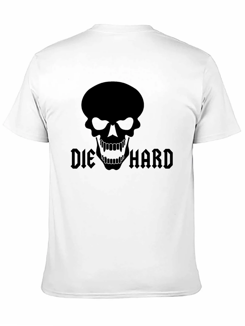 Die Hard Skull Black T-Shirt product image 10