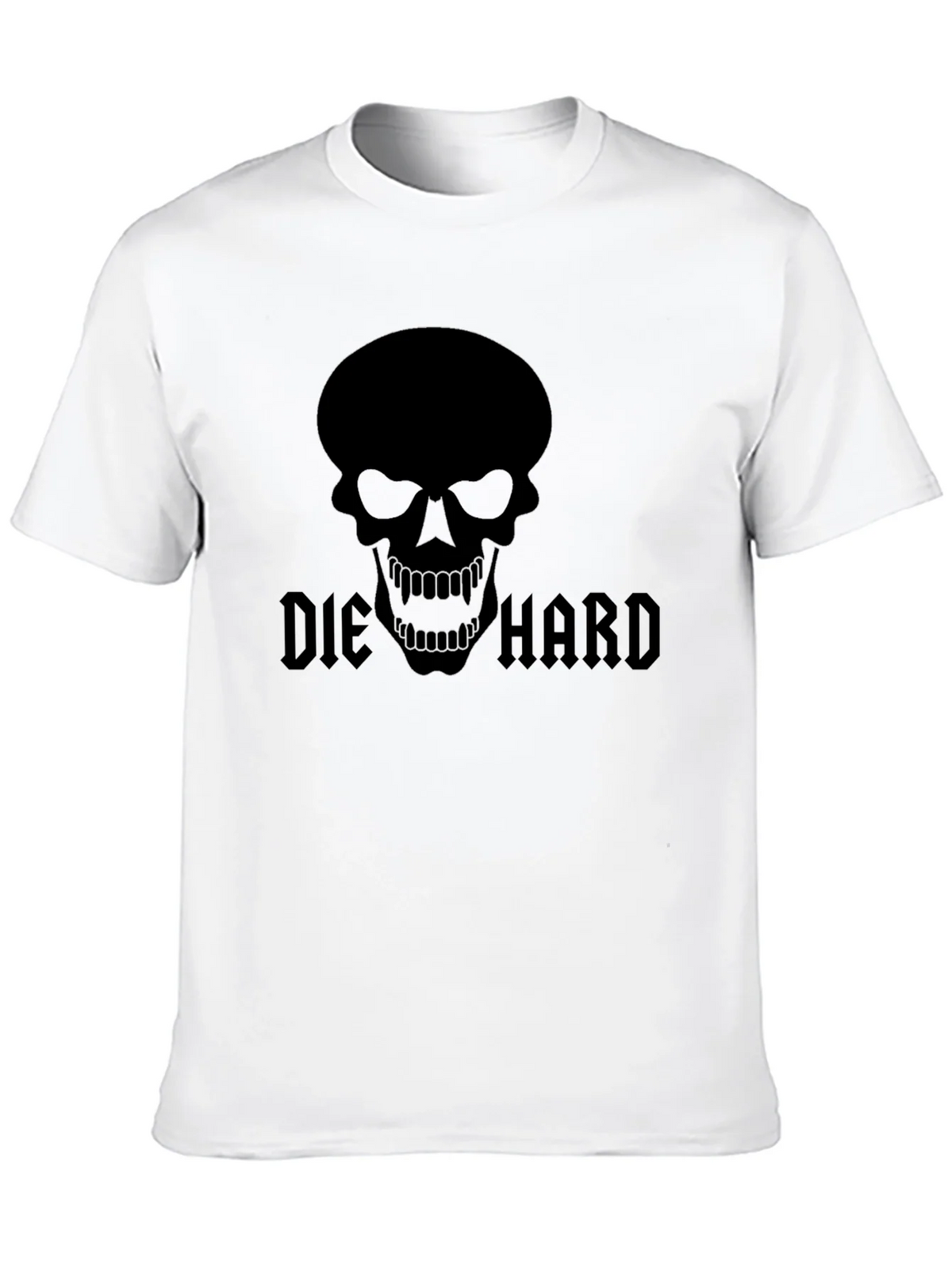 Die Hard Skull Black T-Shirt product image 9