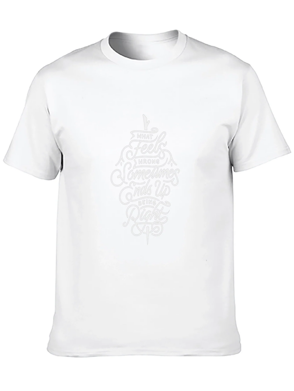 Inspirational Quote Graphic Black T-Shirt product image 9