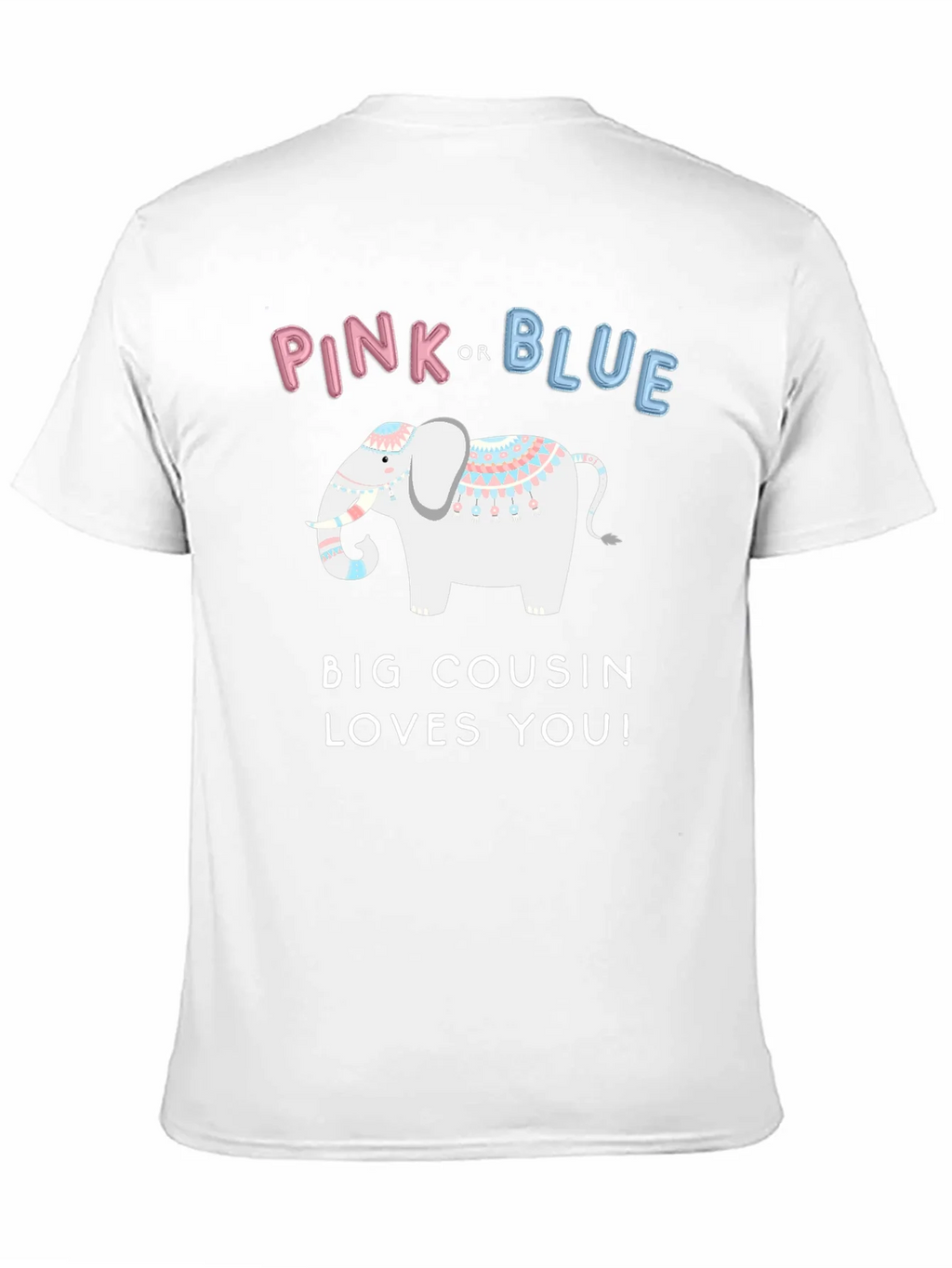 Pink or Blue Big Cousin Loves You T-Shirt product image 10