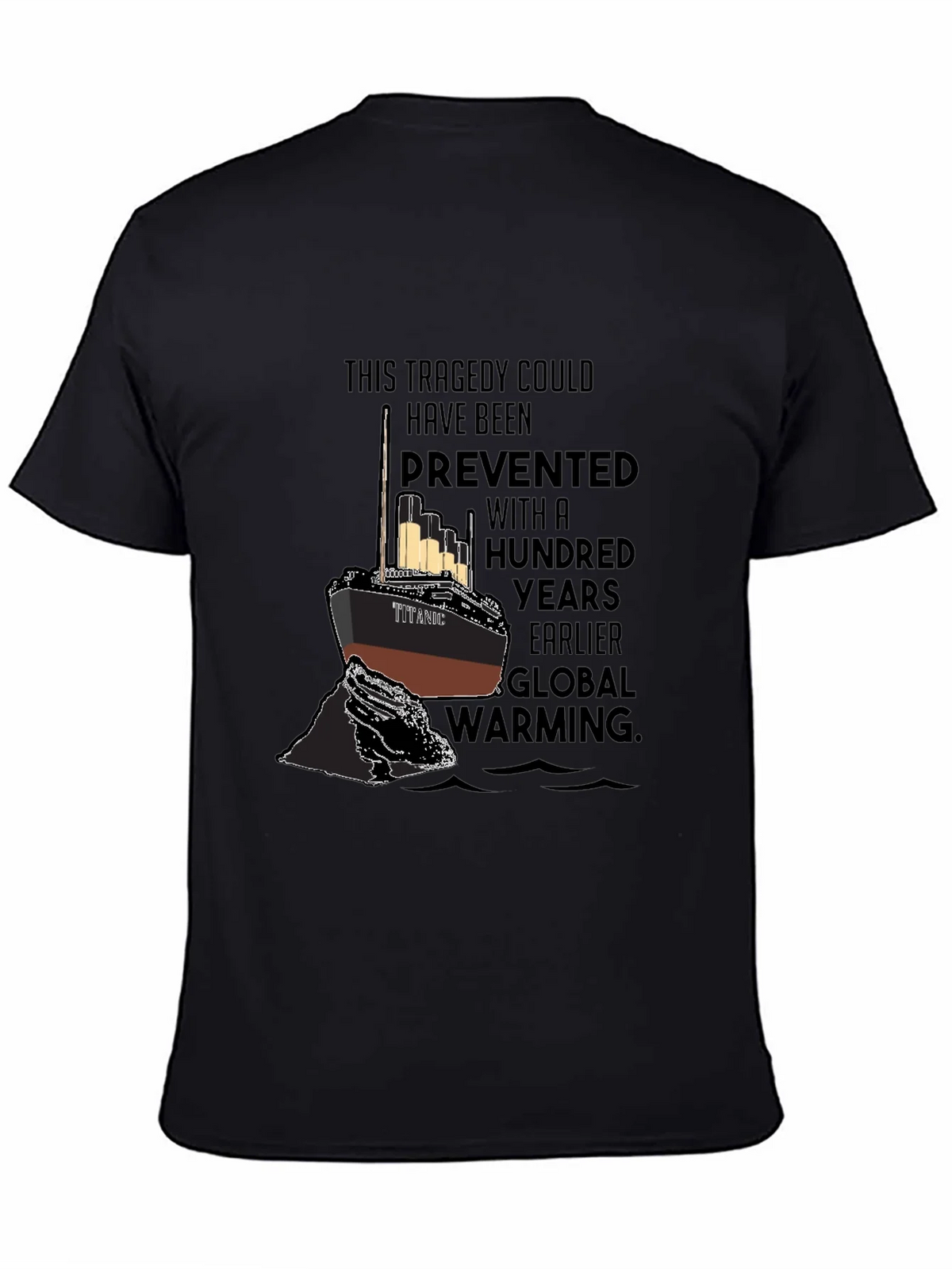 Titanic Global Warming T-Shirt product image 4
