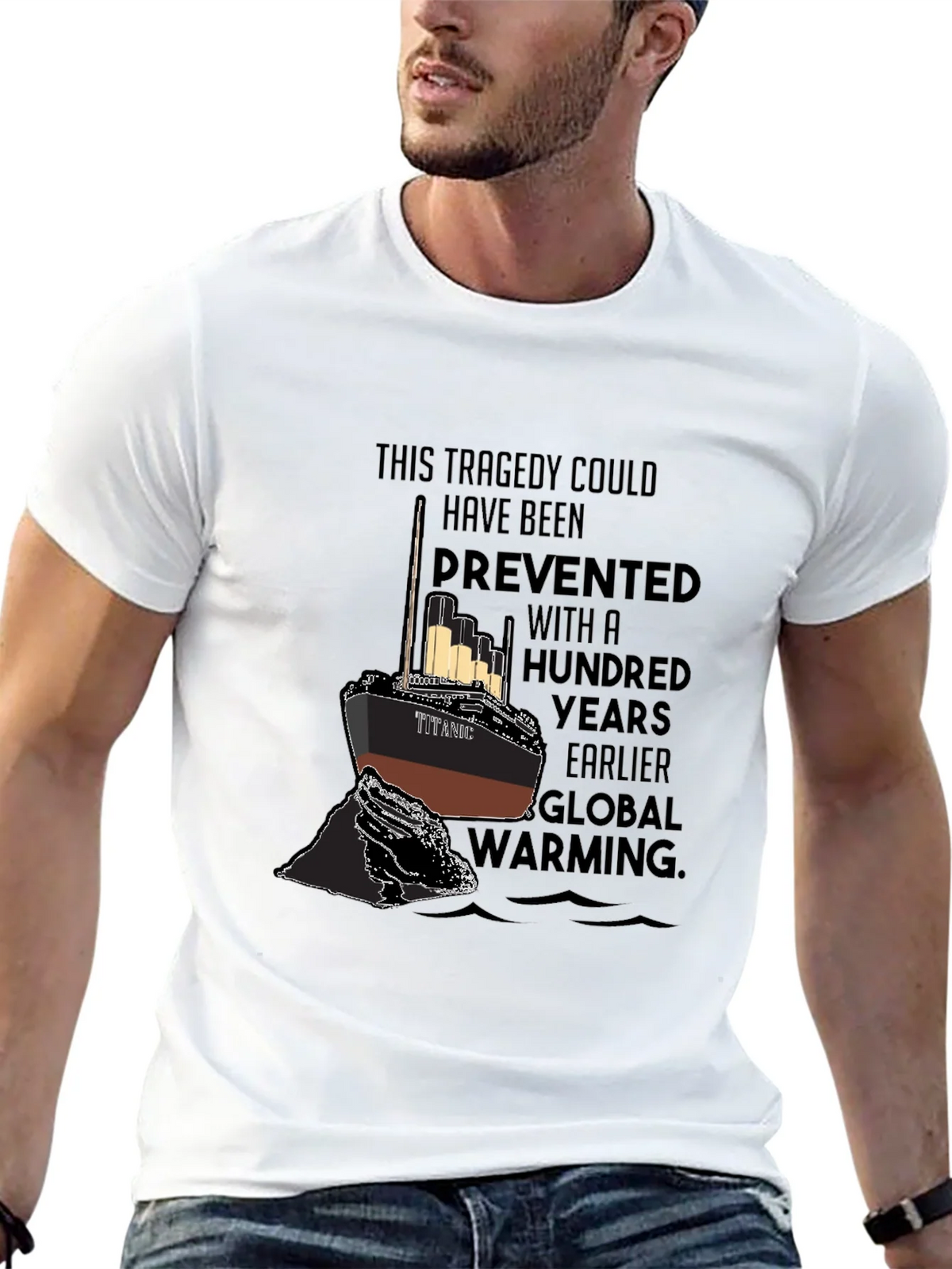 Titanic Global Warming T-Shirt product image 12