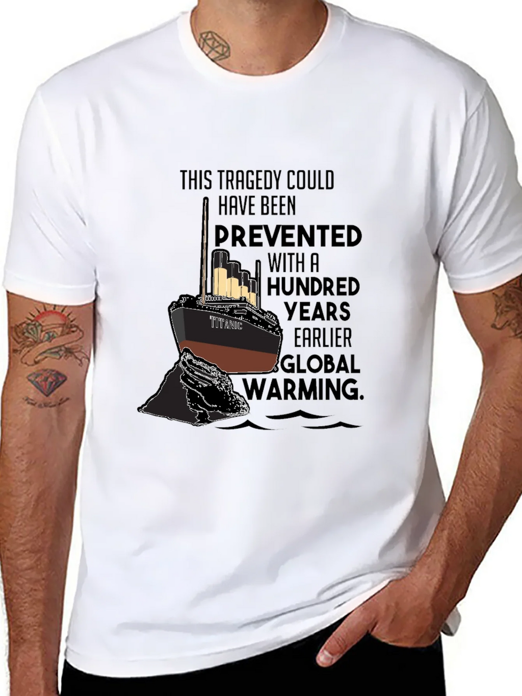 Titanic Global Warming T-Shirt product image 7
