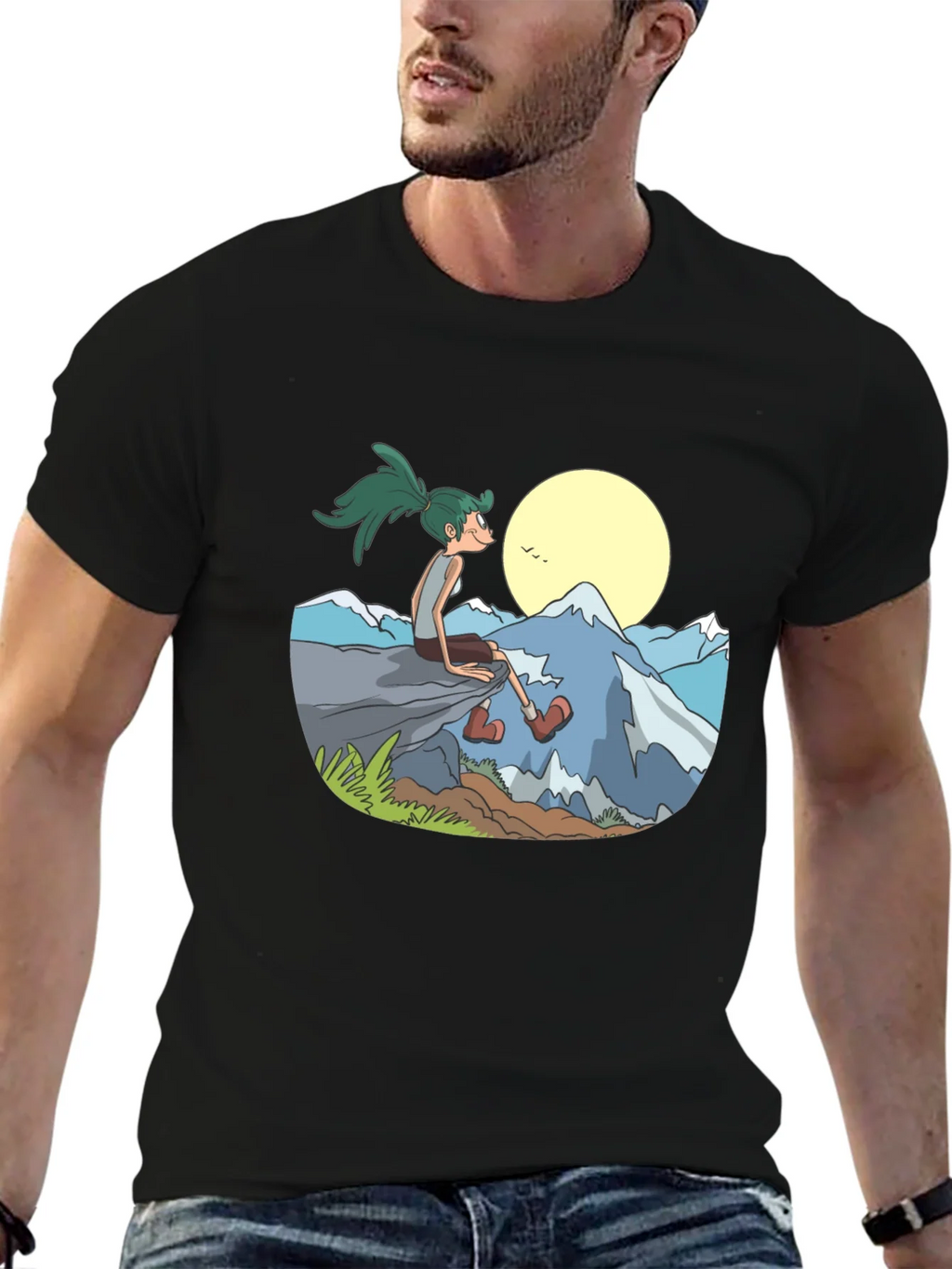 Nature Scene Graphic T-Shirt product image 6