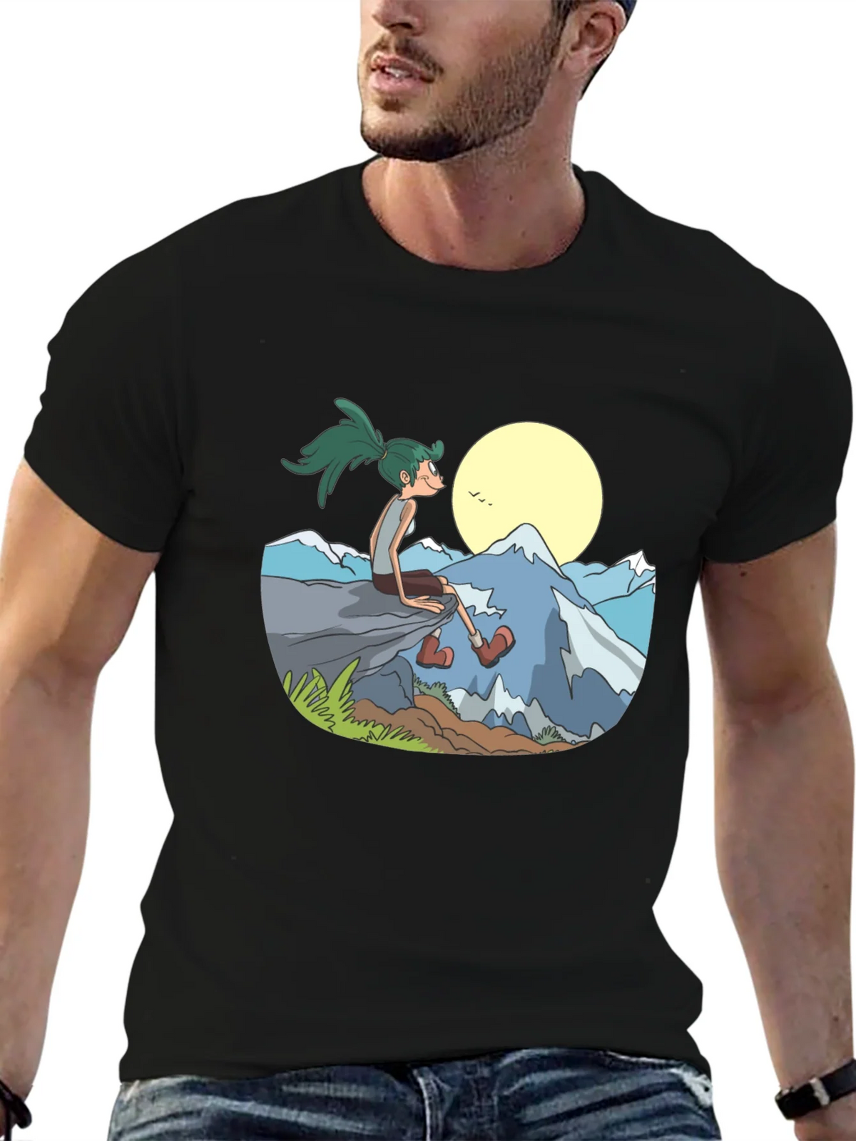 Nature Scene Graphic T-Shirt product image 6