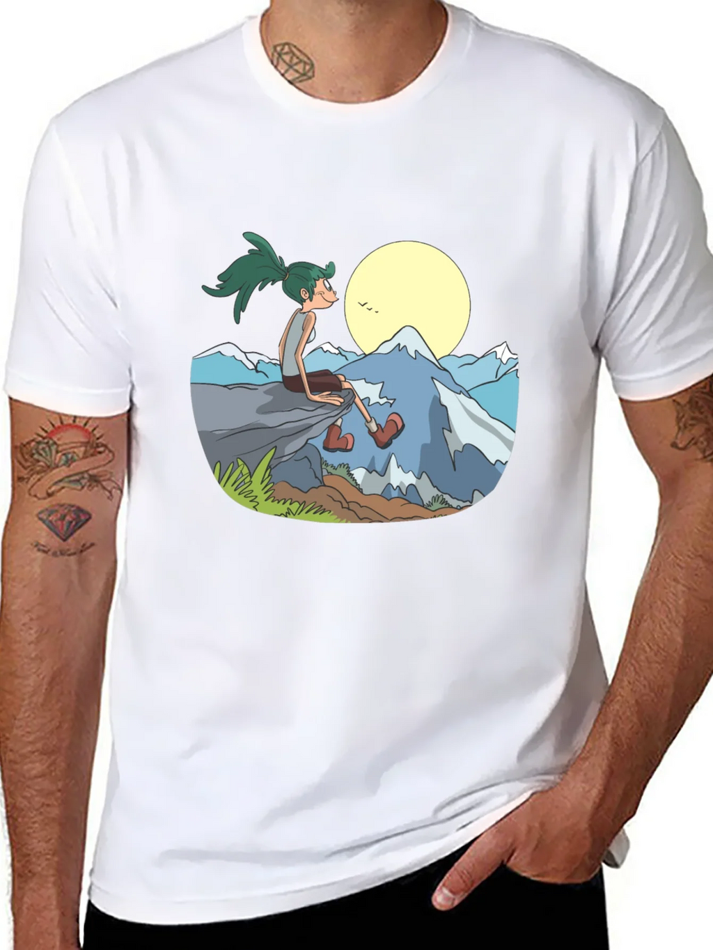 Nature Scene Graphic T-Shirt product image 7