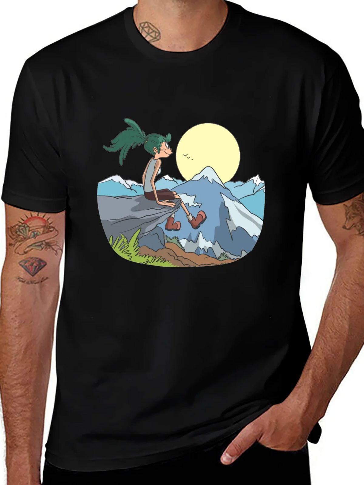 Nature Scene Graphic T-Shirt product image 1