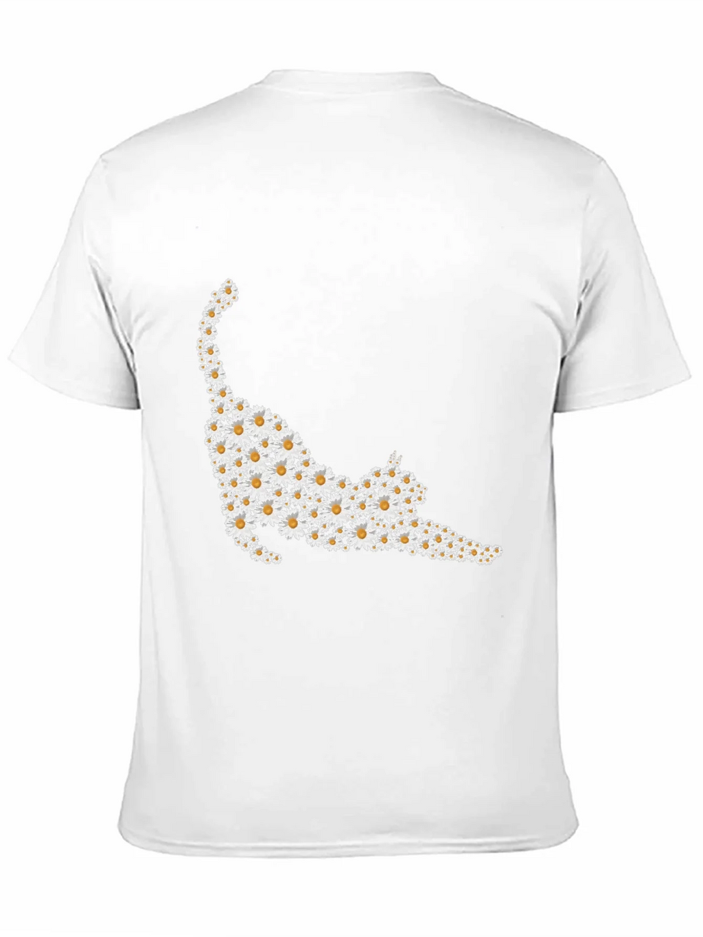 Daisy Cat T-Shirt - Floral Feline Tee product image 10