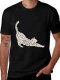 Daisy Cat T-Shirt - Floral Feline Tee product image 1
