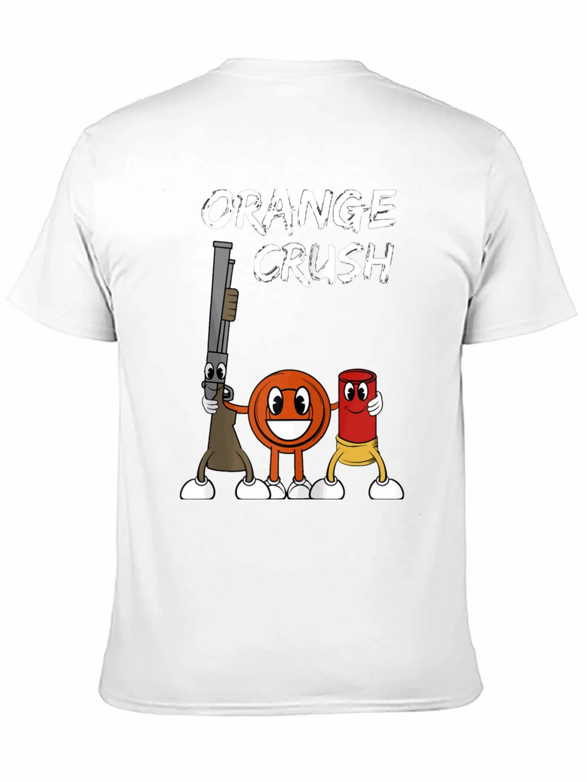 Orange Crush Clay Target Shooting T-Shirt product image 10