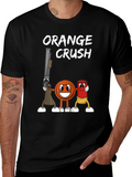 Orange Crush Clay Target Shooting T-Shirt product image 1