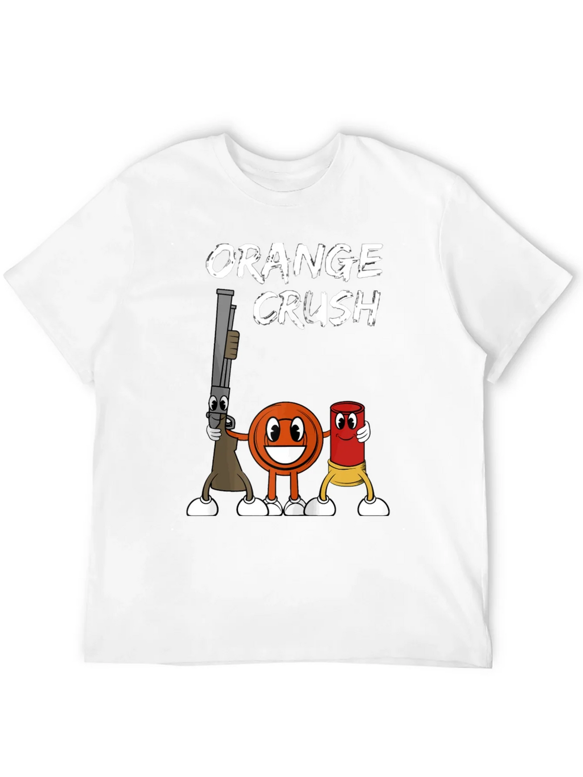 Orange Crush Clay Target Shooting T-Shirt product image 11