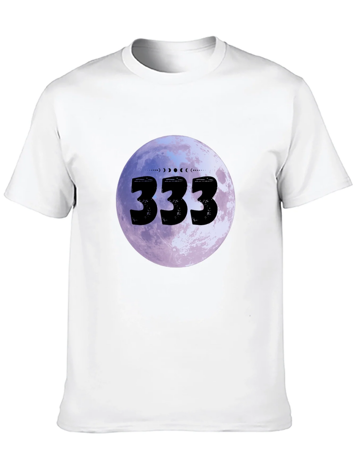 333 Moon Phase Graphic Tee - Black product image 9