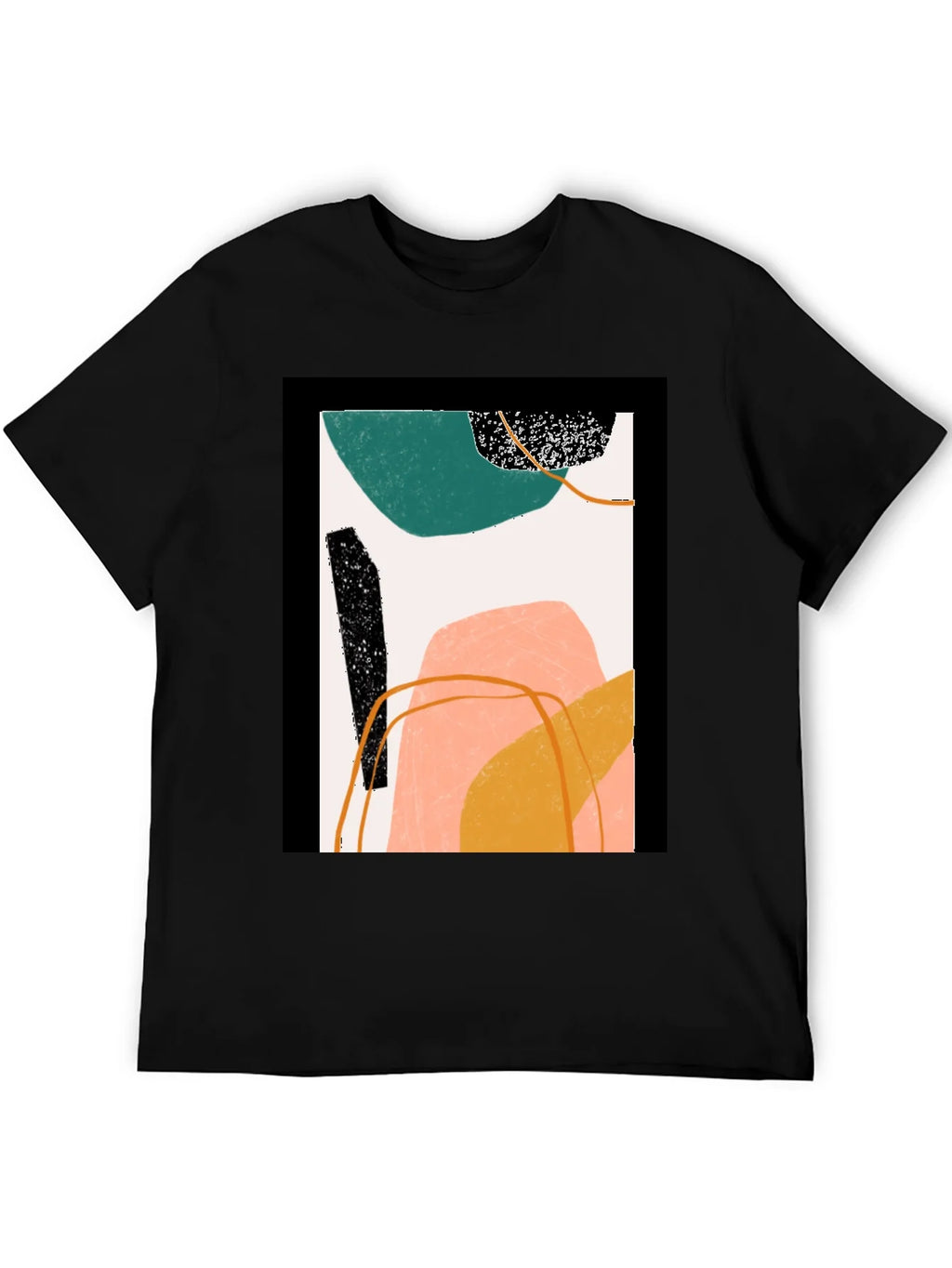 Abstract Art Graphic Tee - Modern Minimalist Design product image 5