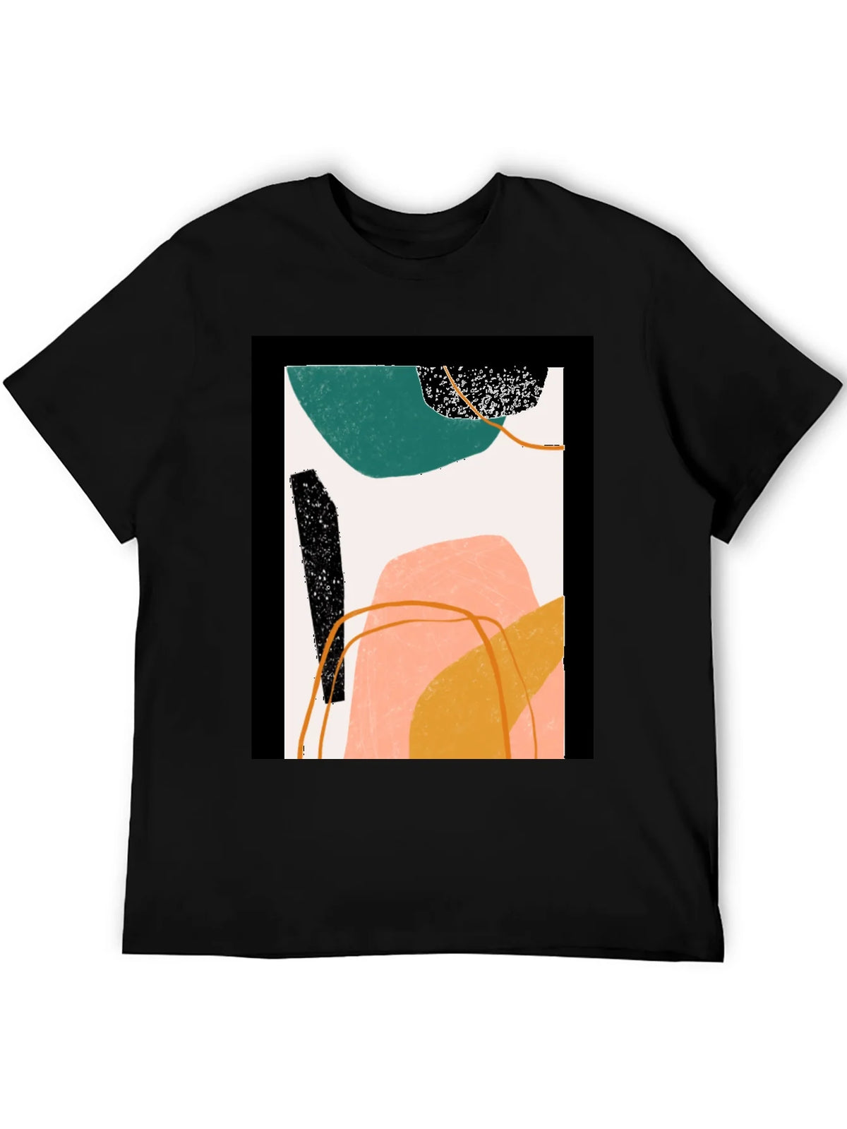 Abstract Art Graphic Tee - Modern Minimalist Design product image 5