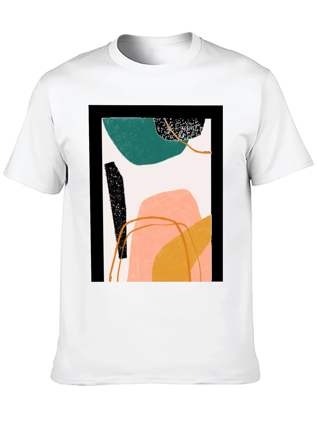 Abstract Art Graphic Tee - Modern Minimalist Design product image 9