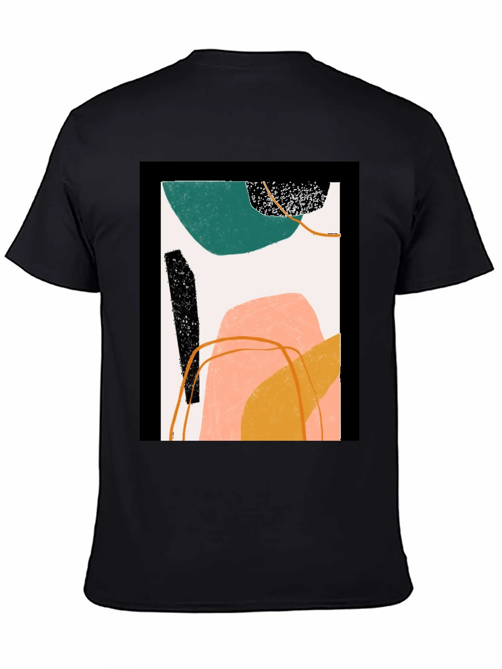 Abstract Art Graphic Tee - Modern Minimalist Design product image 4