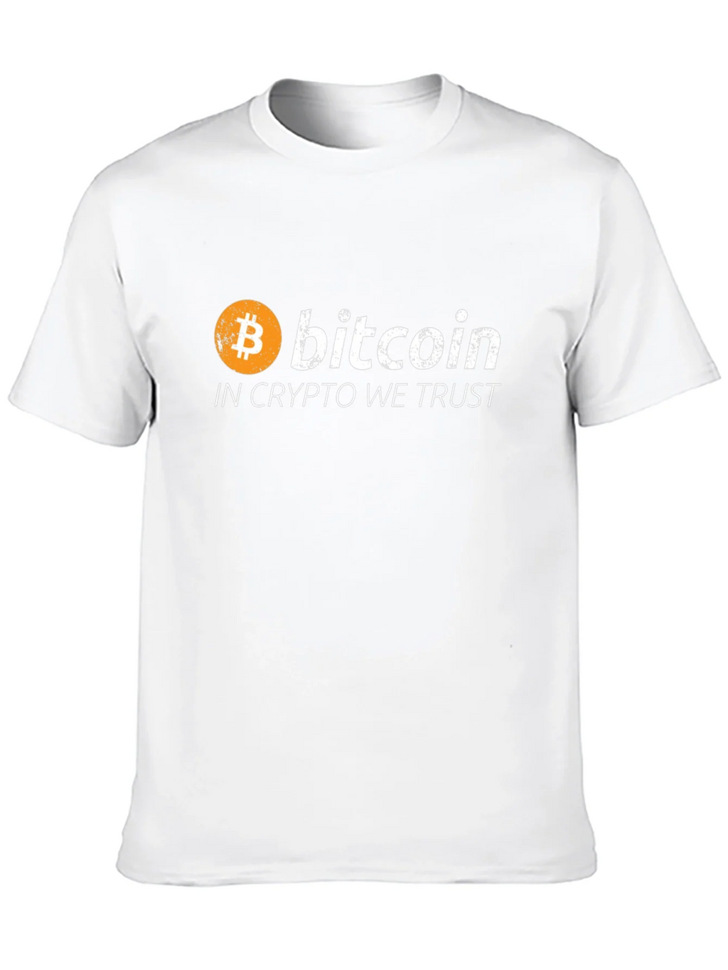 Bitcoin Crypto Trust Black Graphic Tee product image 9