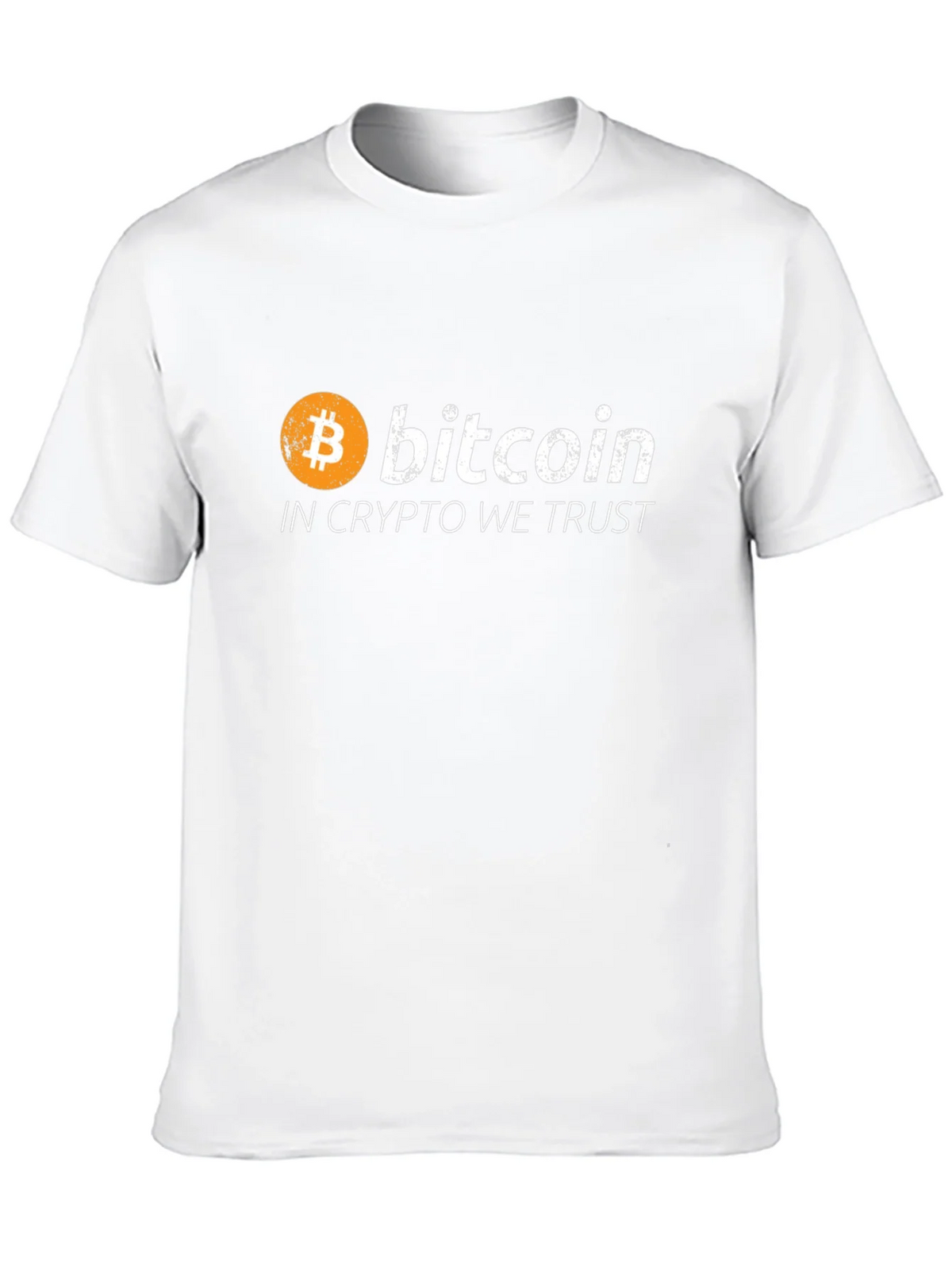 Bitcoin Crypto Trust Black Graphic Tee product image 9