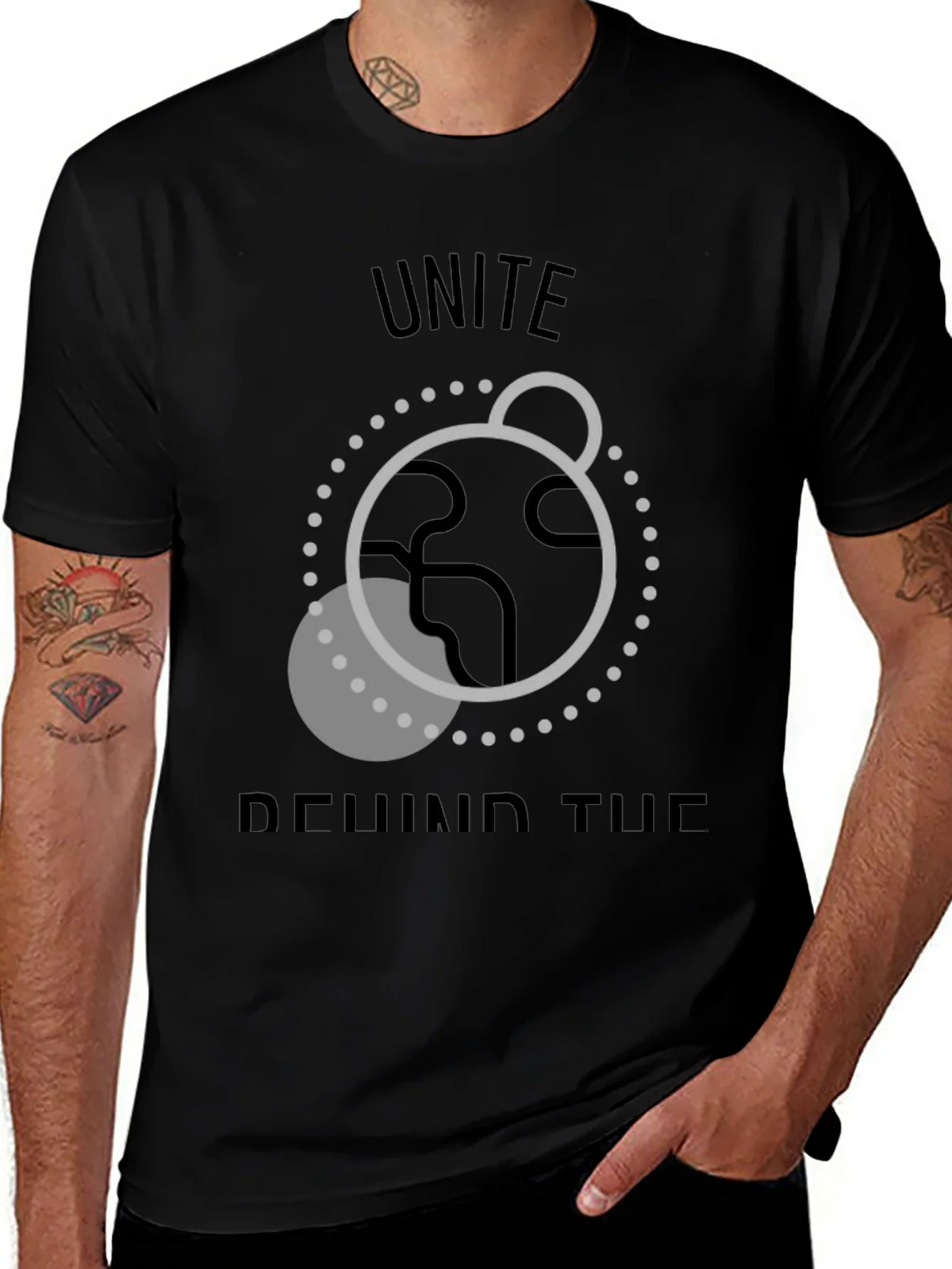 Unite T-Shirt - Modern Graphic Tee product image 1