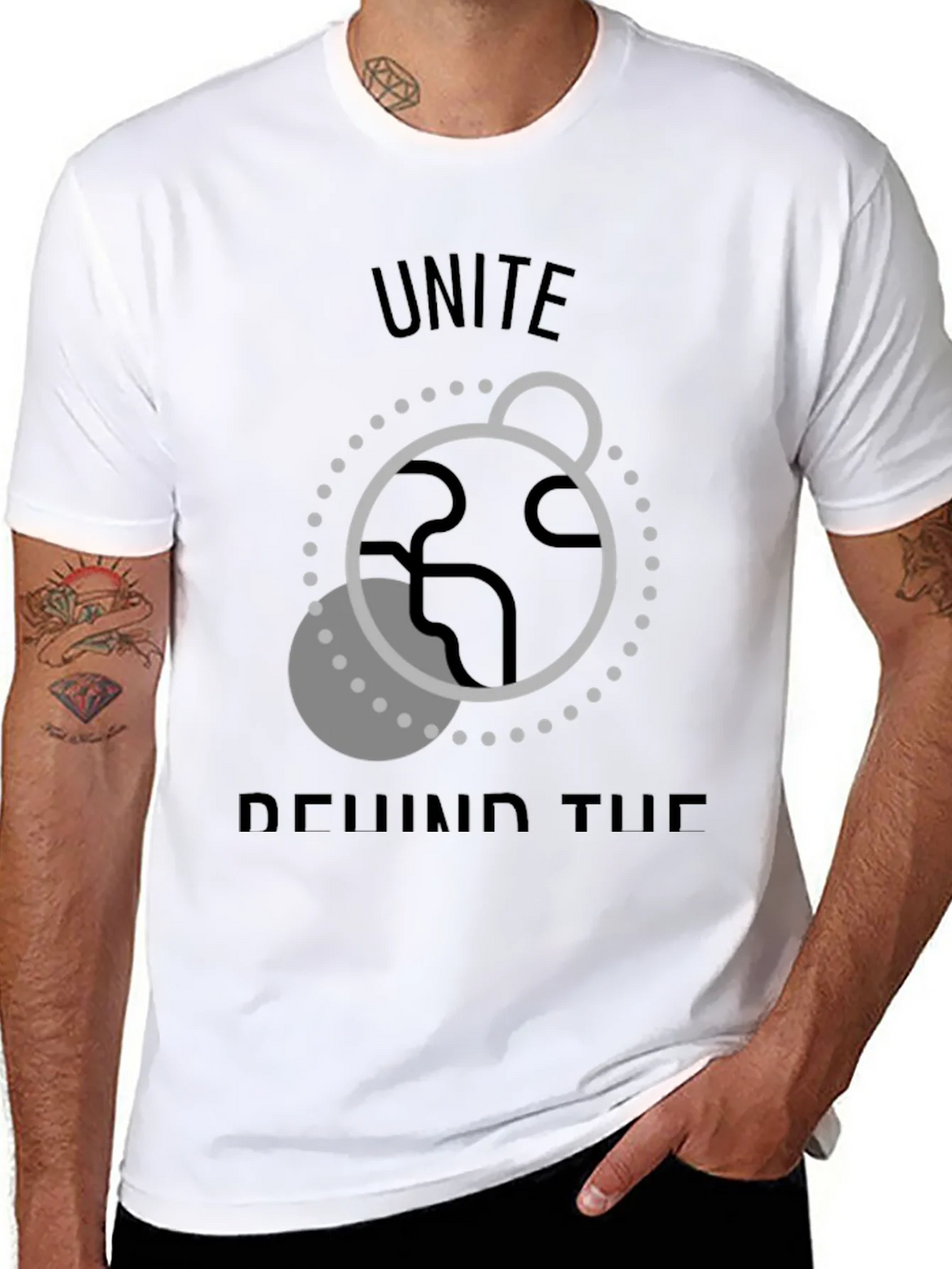 Unite T-Shirt - Modern Graphic Tee product image 7
