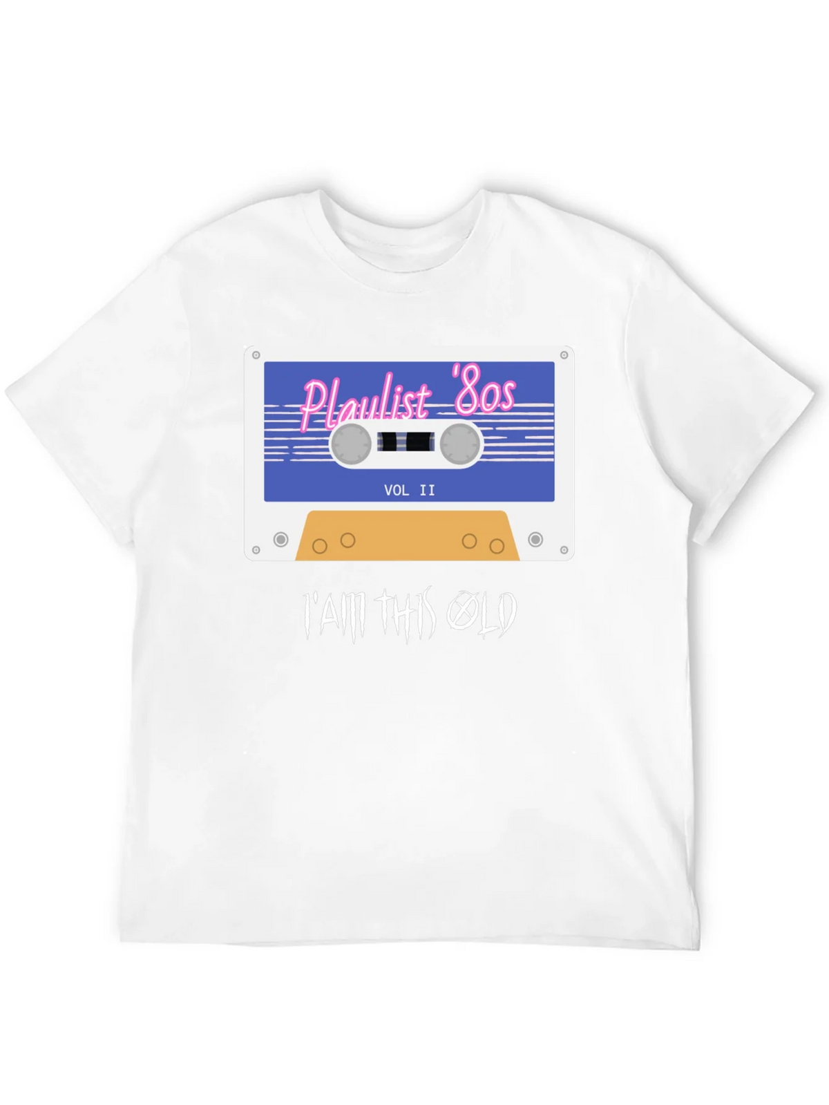 Playlist 80s Retro Cassette T-Shirt product image 11
