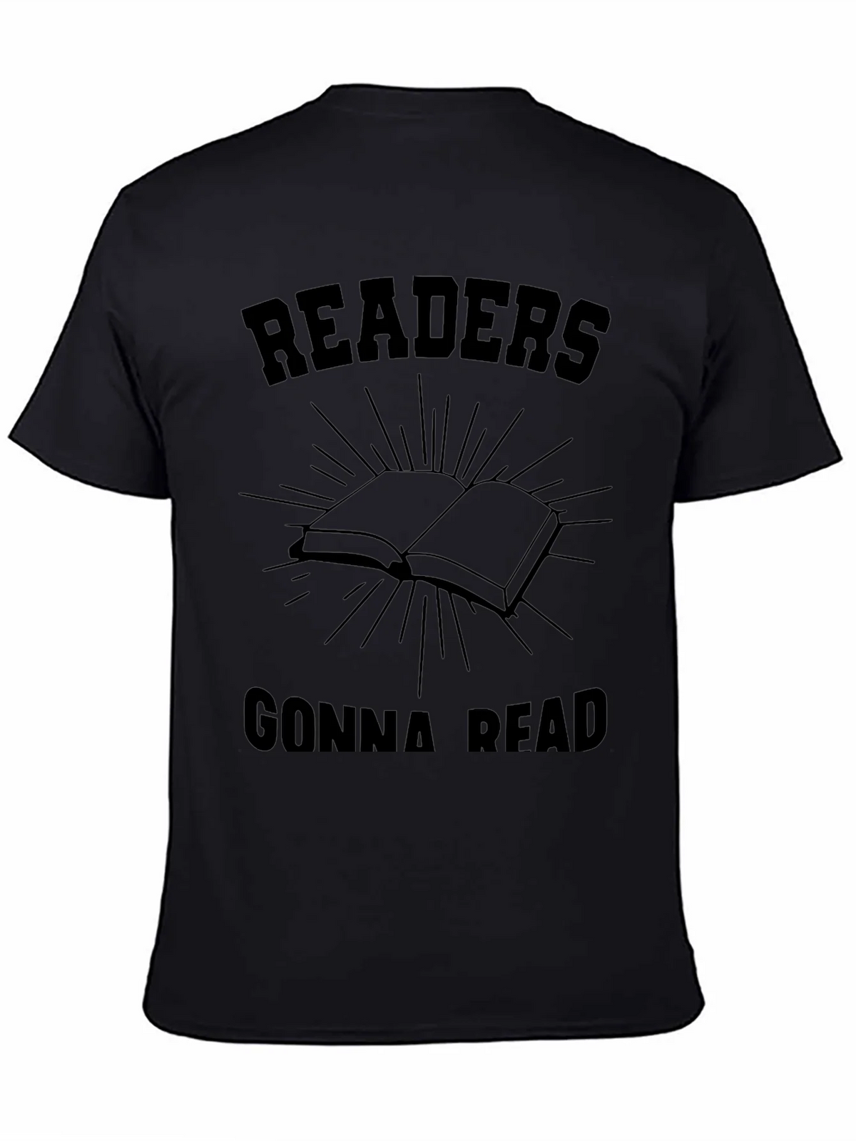 Readers Gonna Read Black Graphic Tee product image 4