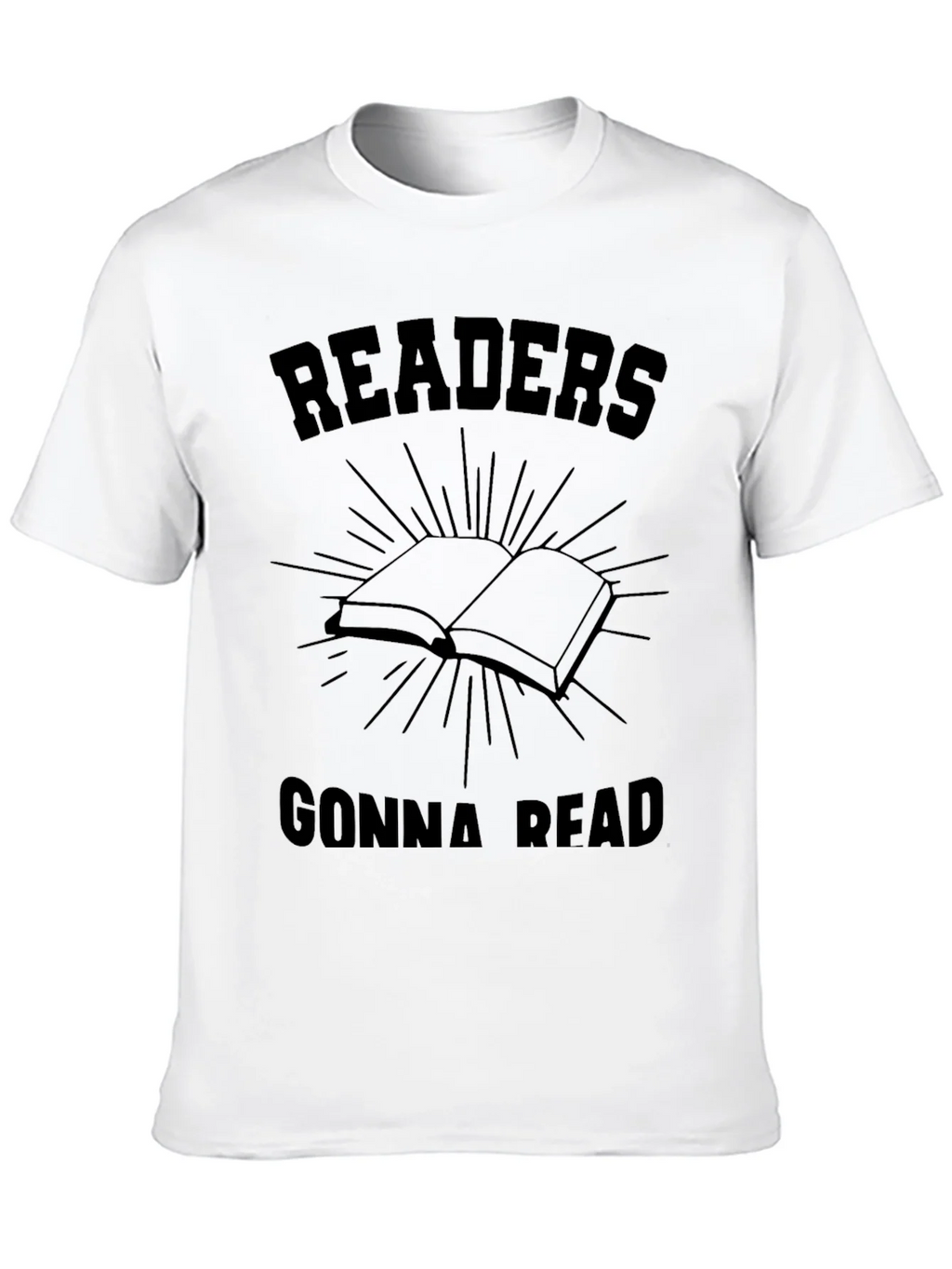 Readers Gonna Read Black Graphic Tee product image 9