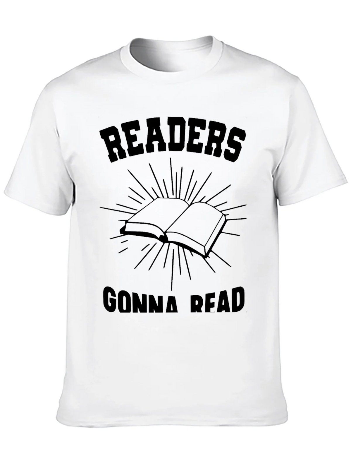Readers Gonna Read Black Graphic Tee product image 9