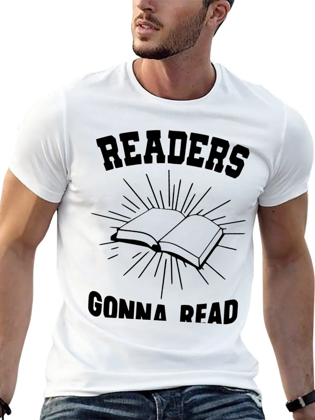 Readers Gonna Read Black Graphic Tee product image 12