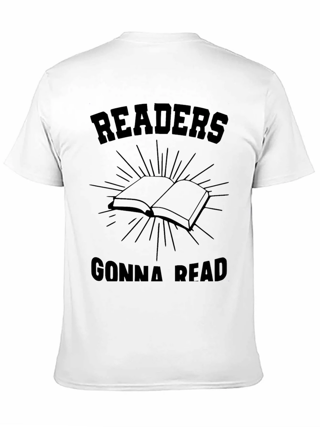 Readers Gonna Read Black Graphic Tee product image 10