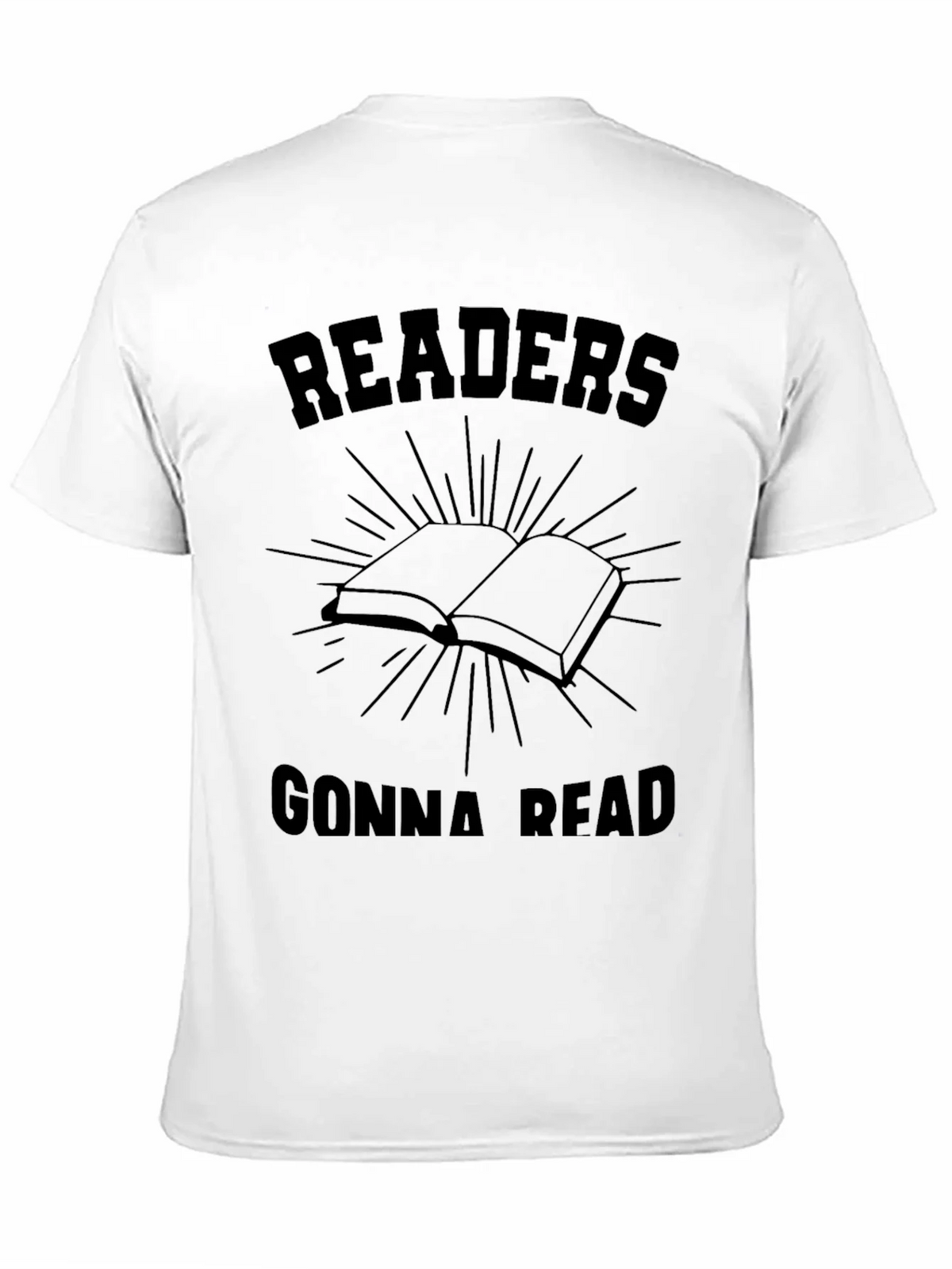 Readers Gonna Read Black Graphic Tee product image 10