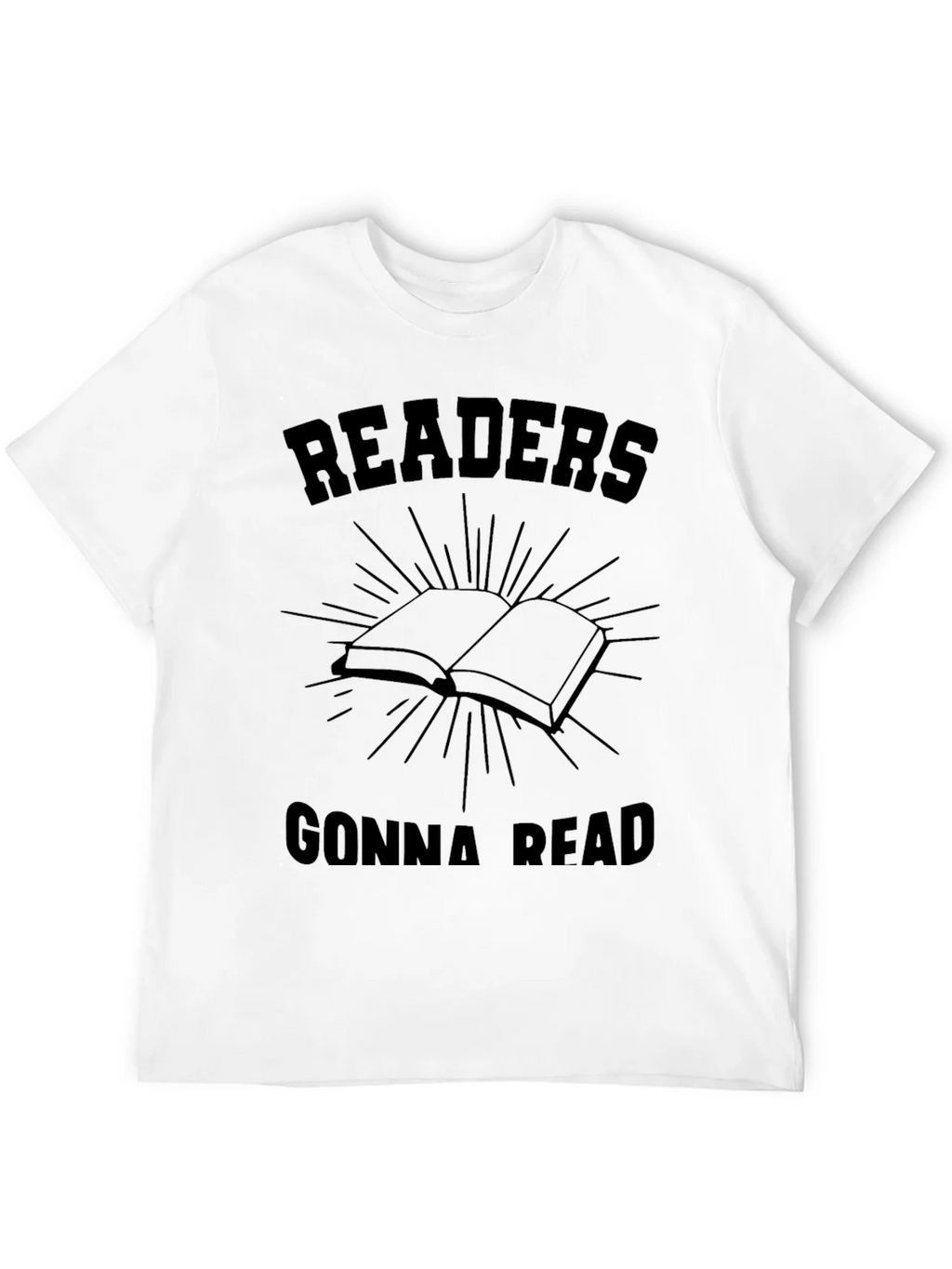 Readers Gonna Read Black Graphic Tee product image 11