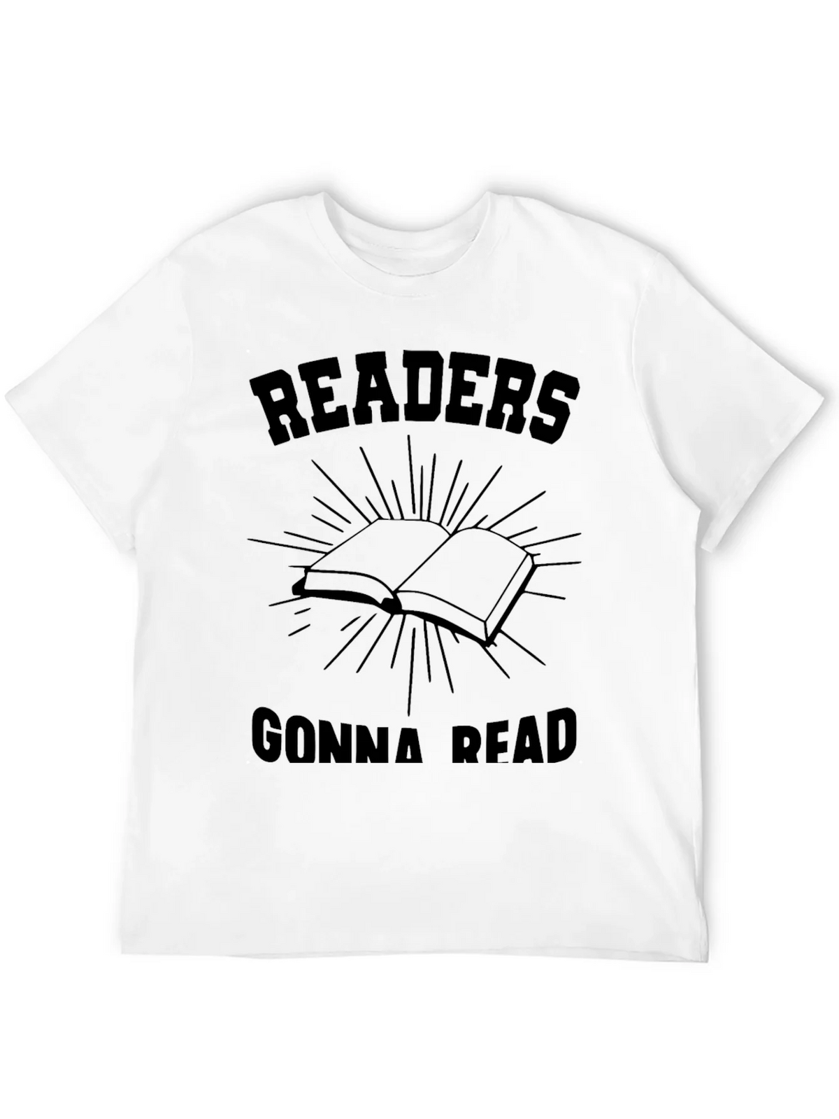 Readers Gonna Read Black Graphic Tee product image 11