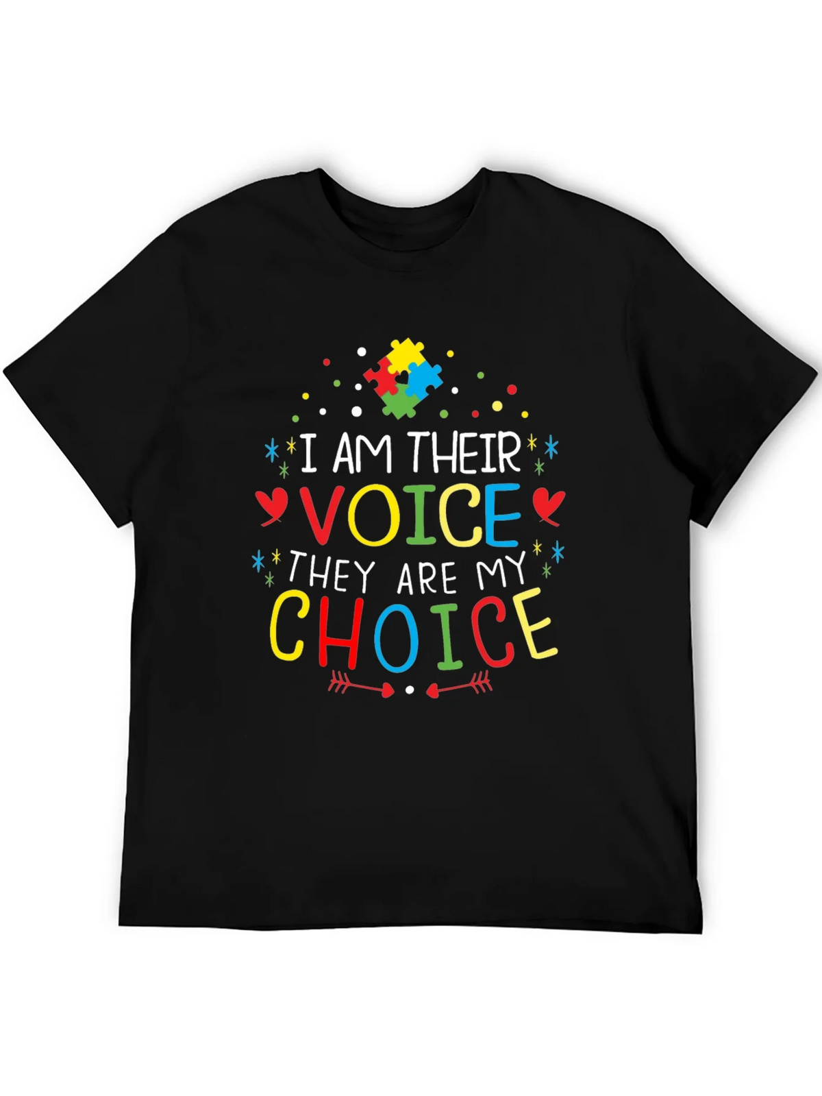 Autism Awareness T-Shirt - I am Their Voice product image 5