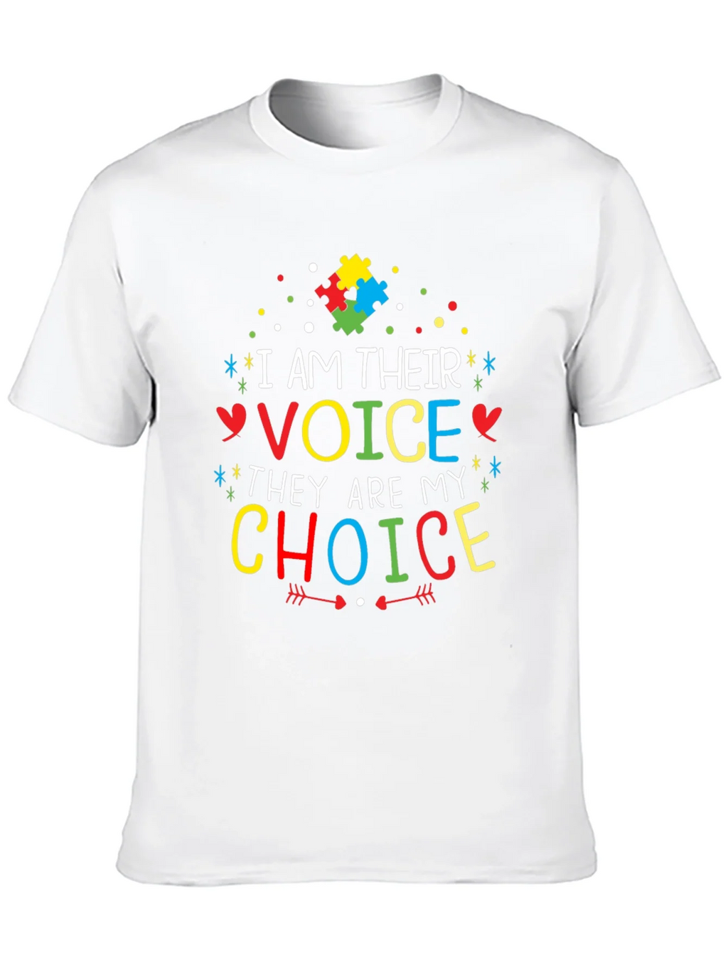 Autism Awareness T-Shirt - I am Their Voice product image 9