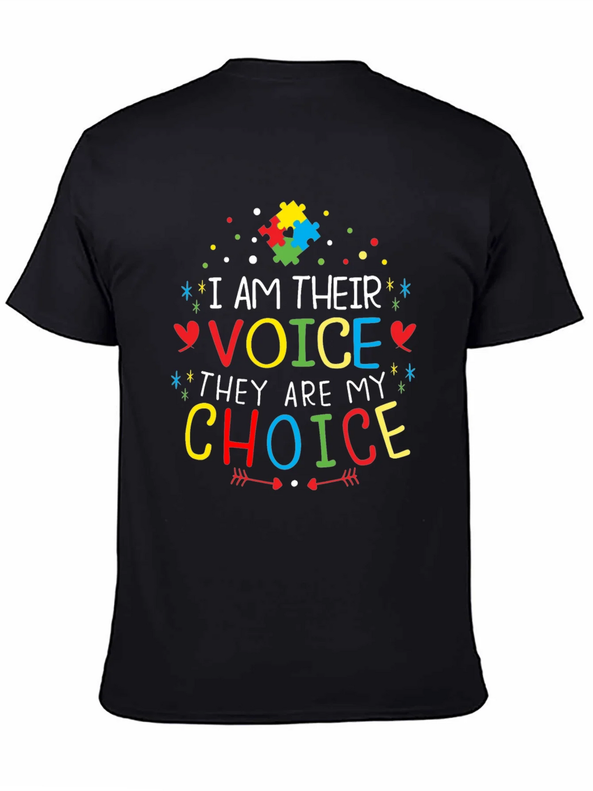 Autism Awareness T-Shirt - I am Their Voice product image 4
