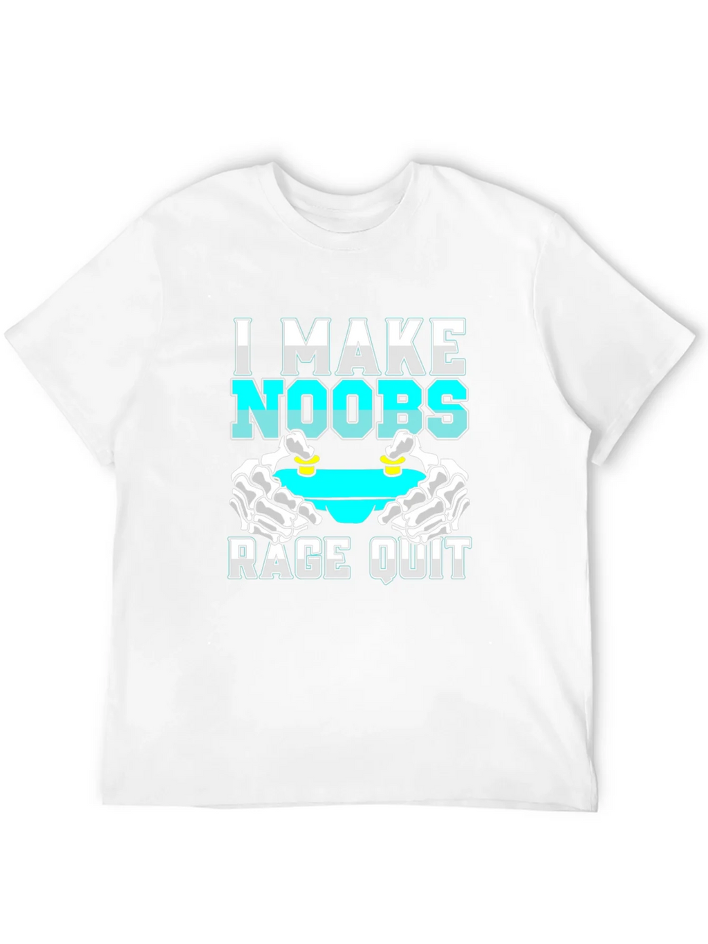 I Make Noobs Rage Quit T-Shirt Gamer Gift product image 11