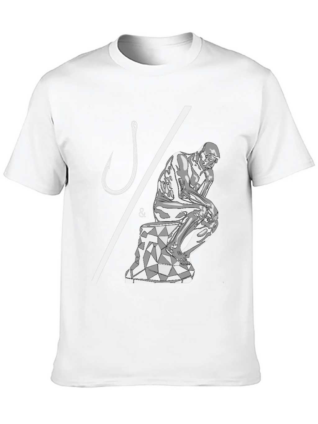 Philosophical Fishing T-Shirt - Hooked on Thinking product image 9