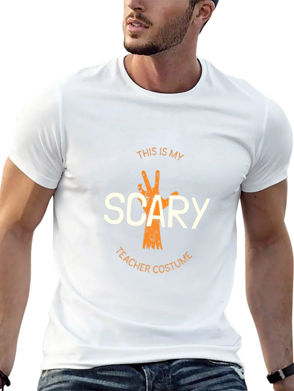 Scary Teacher Costume Graphic T-Shirt product image 12