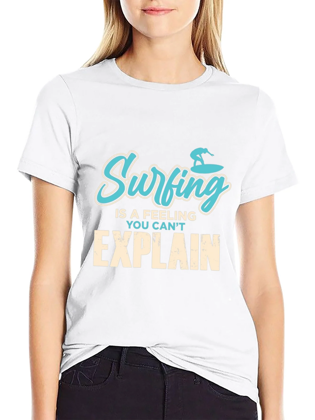 Surfing Feeling Graphic Tee - Mens Black T-Shirt product image 8
