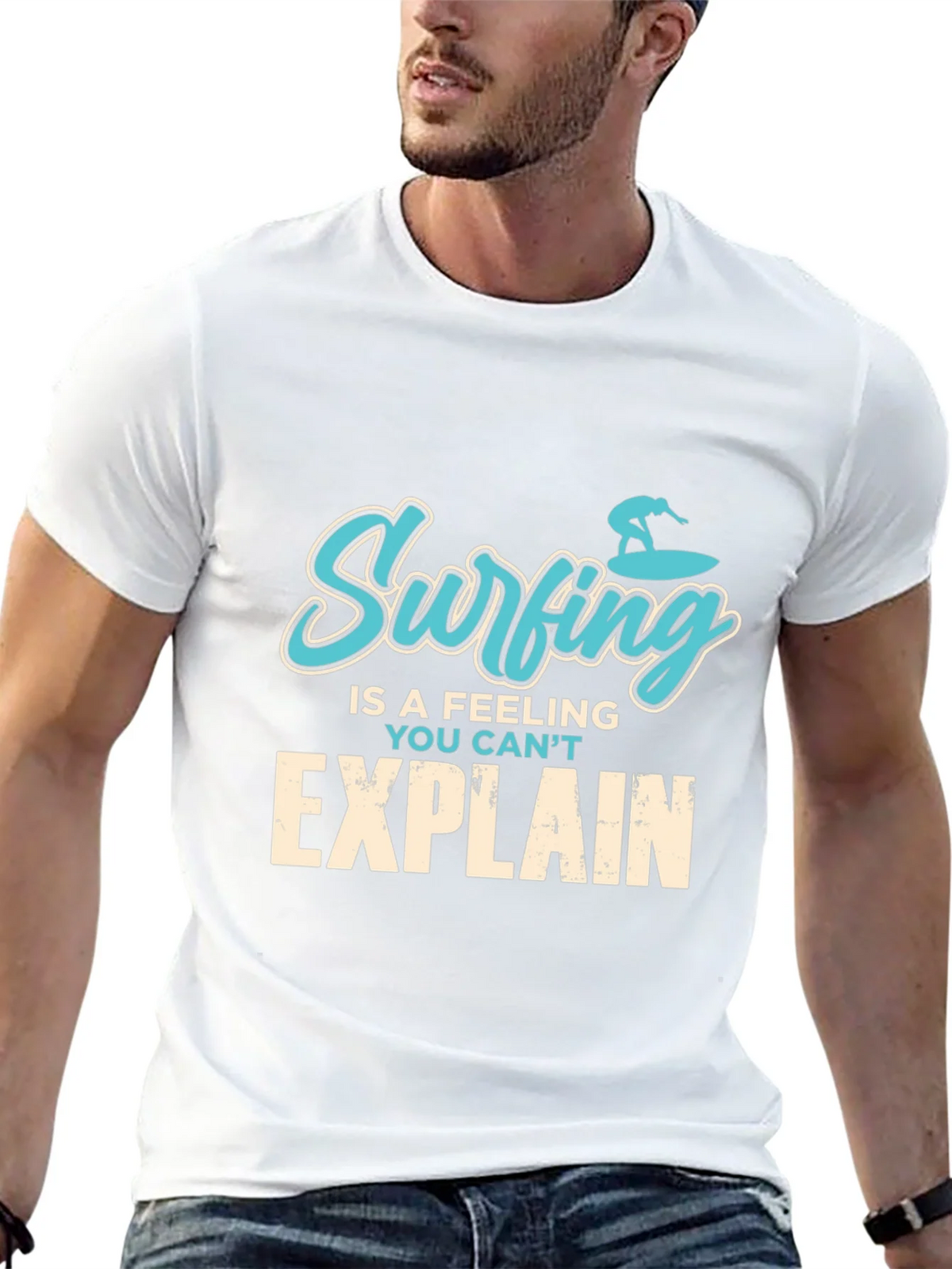 Surfing Feeling Graphic Tee - Mens Black T-Shirt product image 12