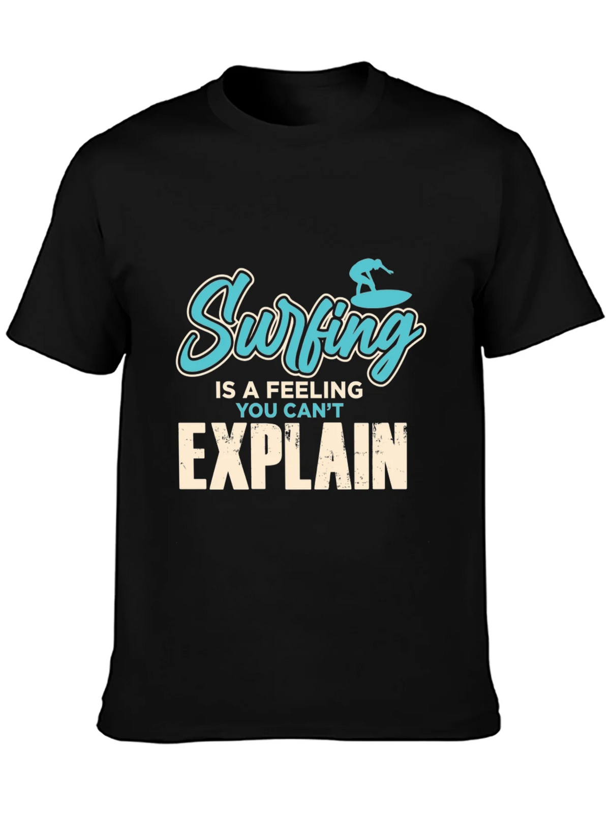 Surfing Feeling Graphic Tee - Mens Black T-Shirt product image 3