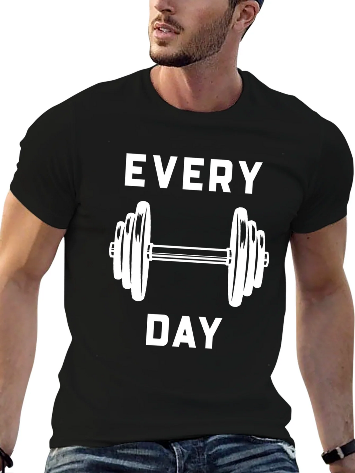 Every Day Workout T-Shirt - Black product image 6