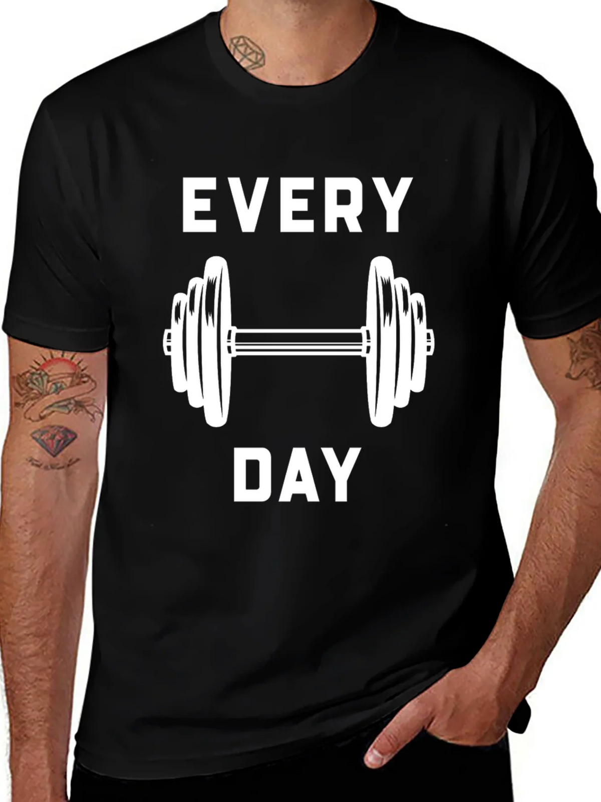 Every Day Workout T-Shirt - Black product image 1