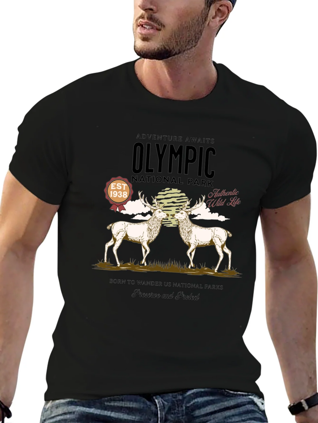 Olympic National Park T-Shirt - Adventure Awaits! product image 6